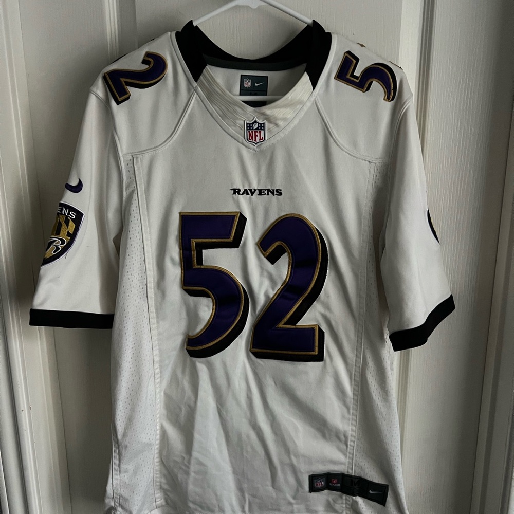 White Ray Lewis Jersey